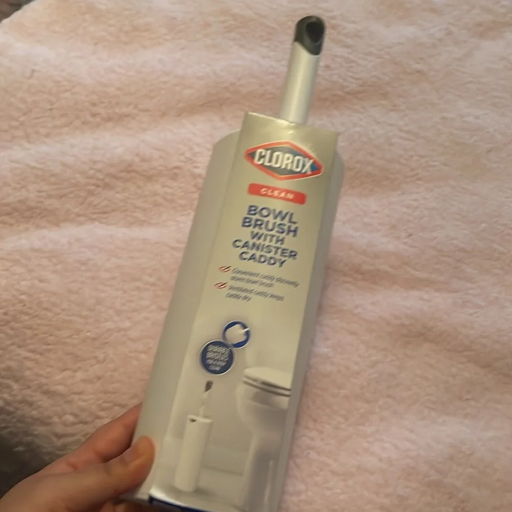 Clorox Toilet Brush with Ventilated Caddy
